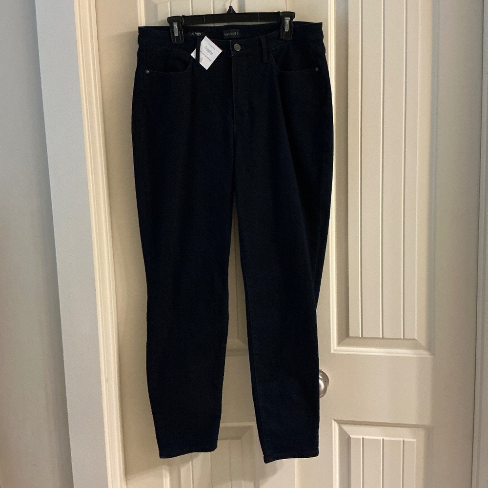 Talbots size 14 Curvy Dark Blue Jegging